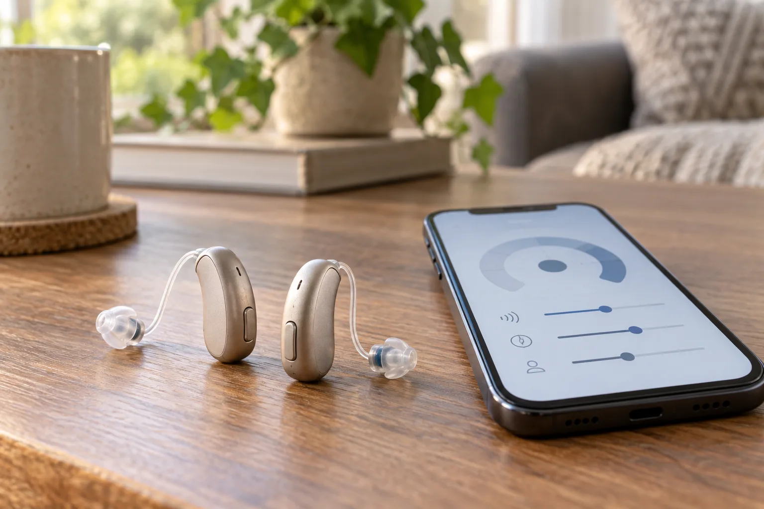 Representative view of self-fitting otc hearing aids