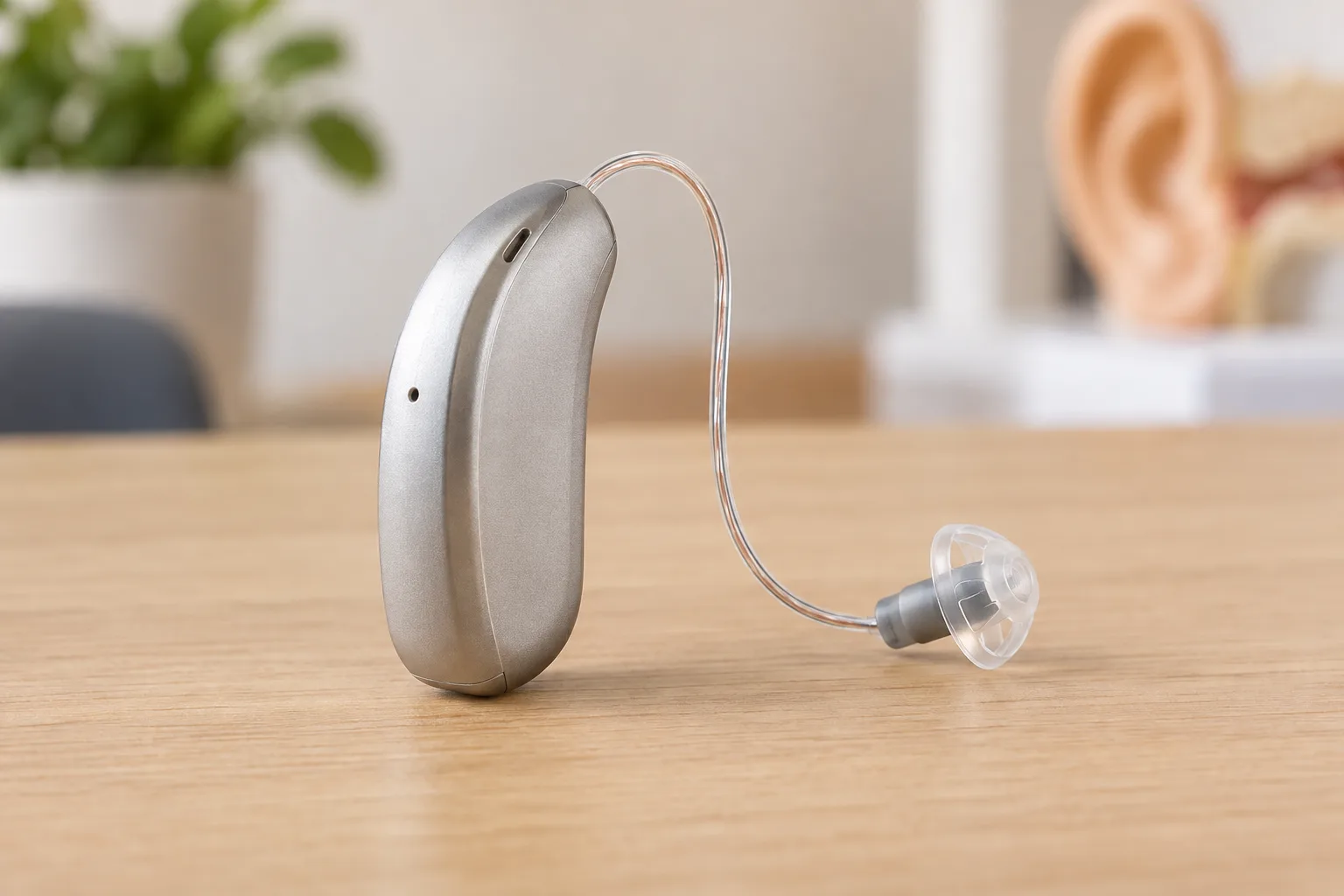 Representative view of receiver-in-canal hearing aids