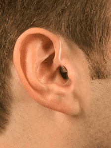 behind the ear hearing aid fitting